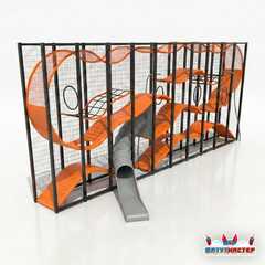 Плоский игровой лабиринт «Джунгли-Парк», 12×3,5×5 м