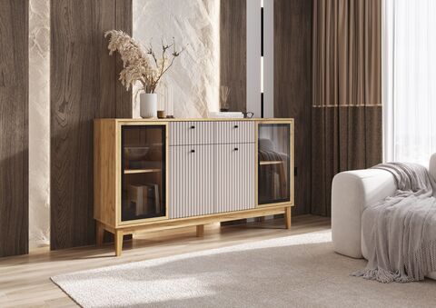 Оливия Комод (рамка AGT) (Кашемир, Дуб Крафт)