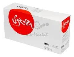 Тонер-туба Sakura KMTN-118 (A3VW050) для Konica Minolta bizhub215/bizhub226, черный, 12000 к.