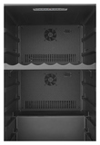 Винный шкаф Zugel ZCWF521DB черный