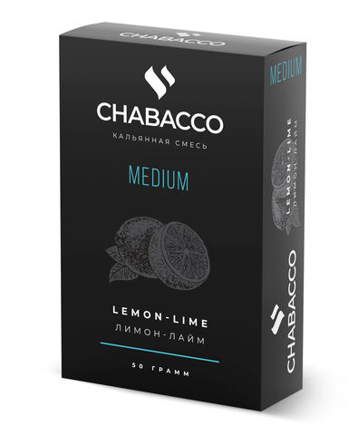 Chabacco Lemon-Lime (Лимон-Лайм) Medium 50г