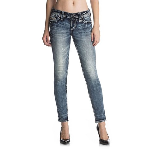 Rock Revival | Джинсы женские ARYA S202 SKINNY CUT JEAN RP9530S202 на модели перед