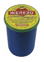 Железо хлорное для травления медных сплавов печатных плат 250гр