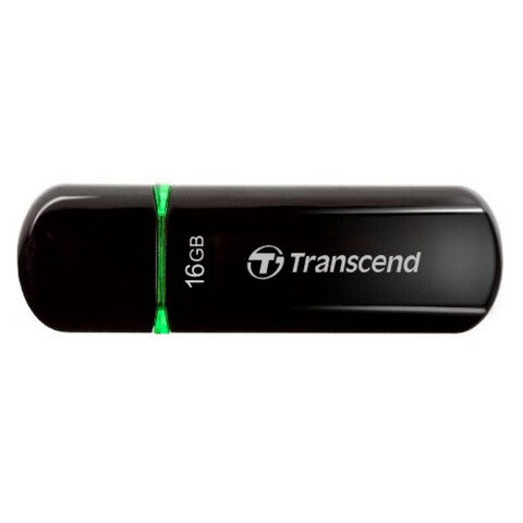 Флеш-память Transcend JetFlash 600, 16Gb, USB 2.0, чер, TS16GJF600