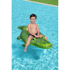 Надувная игрушка Bestway 41477 в форме крокодила для плавания