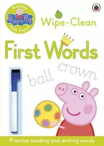 Wipe-Clean First Words - Peppa Pig