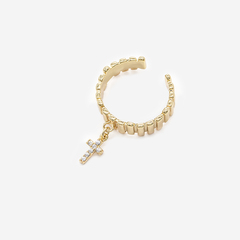 Основа для кольца "Каллисто", 18,5*7,5мм, позолота