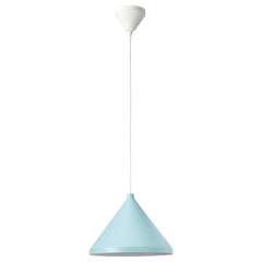 Подвесной светильник IKEA NAVLINGE (НЭВЛИНГЕ), Светло-голубой, 33 см