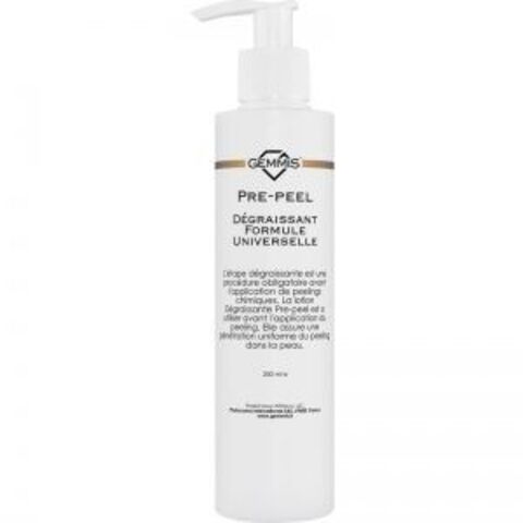 GEMMIS Пред-пил деграссант (обезжиривающий) универсальная формула, 200 мл | Pre-peel Dégraissant Formule Universelle