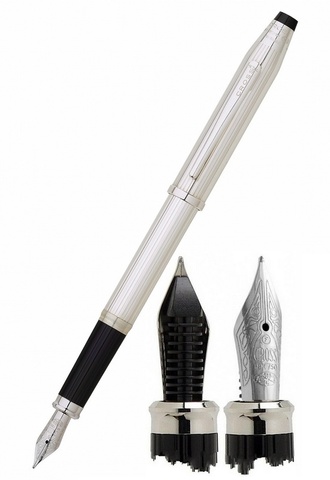 Ручка перьевая Century II, Silver CT, F (HN3009-FD)