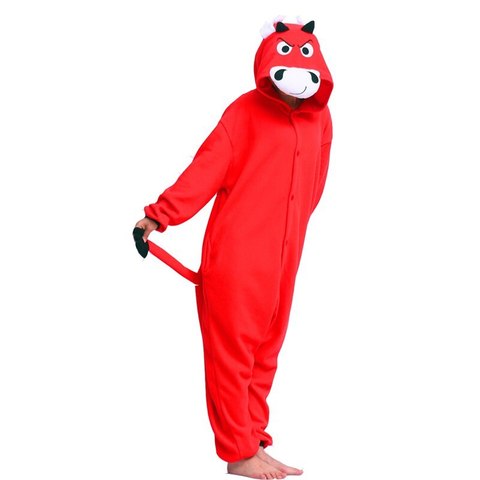 Красный бык взрослый