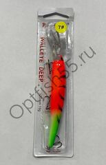 Воблер Rosy Down Walleye Deep 120мм, 19гр, загл. 0,0-9,0м