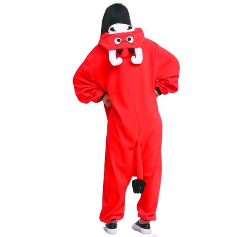 Красный бык взрослый