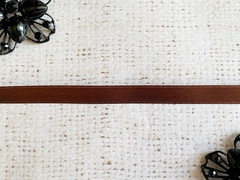 Лента атласная, ш. 1 см, 177 (22) шоколадный