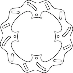 Диск тормозной задний CRE/CRE-F/CR/CRF 1103R2