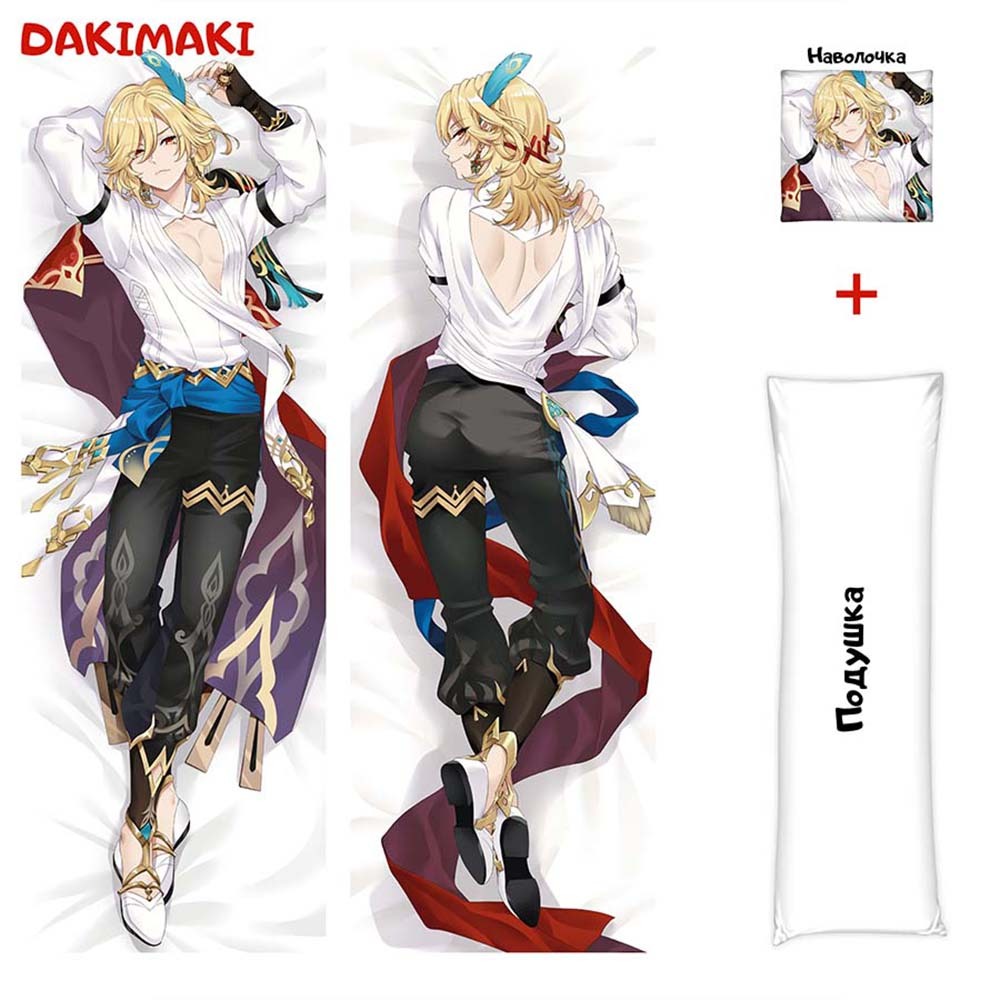 Дакимакура Кавех арт. 0744, Genshin Impact 150х50, 180х60 купить в Dakimaki