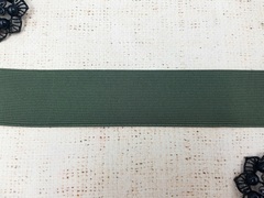 Резинка вязаная 15 гр/м, ш. 2,5 см, хаки