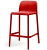 Полубарный стул Faro Mini 65 см красный