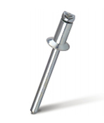 Заклепка вытяжная открытая MESSER Сталь/Сталь ST/ST Потайной бортик. 4,0X12 мм (упаковка 50 шт.)