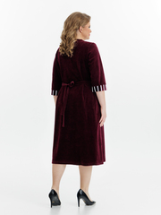 4067 Халат на пуговицах