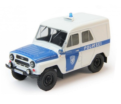 UAZ-469 Politsei Estonia 1:43 DeAgostini World's Police Car #74