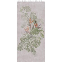 Ламинированная панель ПВХ ВЕК с цифровой печатью Бетон Беркли - Монстерра 2700х250мм