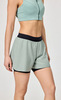 Шорты с лосинами Nordski Stayer Ice Mint/Black W женские
