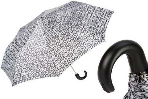 Зонт женский складной Pasotti- Little Circles Folding Umbrella, Италия.