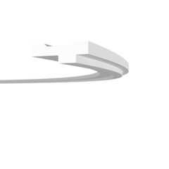 Карниз потолочный гибкий 1.50.298