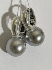 Перла  (серьги из серебра)