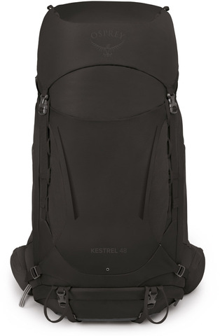 Картинка рюкзак туристический Osprey Kestrel 48 Black - 3