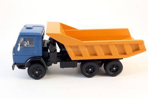 KAMAZ-5511 blue-orange (early) Elecon Made in USSR 1:43
