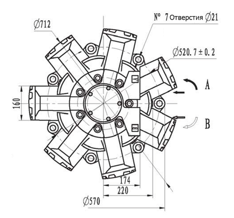 Гидромотор IMB 270-4300