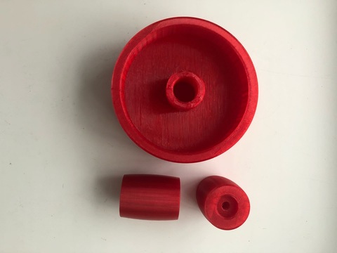 Красный PETG-пластик BestFilament