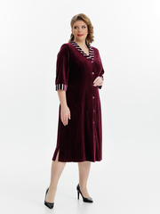 4067 Халат на пуговицах