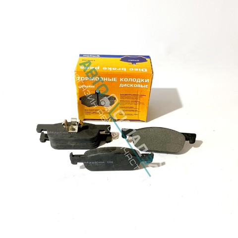 КОЛОДКИ ПЕРЕДНИЕ LOGAN 2016- С ДВИГ H4M 113 Л.С. МАРКОН (L-155MM)