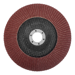 45-6-280 Круг лепестковый торцевой шлифовальный, оксид алюминия, Р80, 8500 об/мин, 150х22мм (РемоКолор)