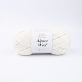 Пряжа Infinity Alpaca Wool 1002 молочный