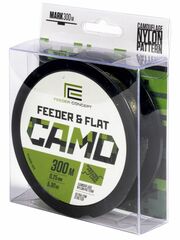Леска монофильная Feeder Concept FEEDER&FLAT Camo 300м, 0.25мм