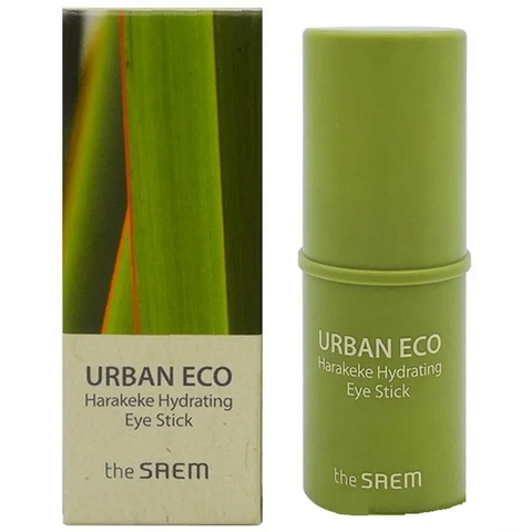 The Saem Urban Eco Harakeke Hydrating Eye Stick Бальзам-стик c экстрактом новозеландского льна для кожи вокруг глаз увлажняющий