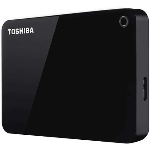 Внешний жесткий диск HDD Toshiba Canvio Advance 2,5" USB 3.0 1ТБ (Черный)