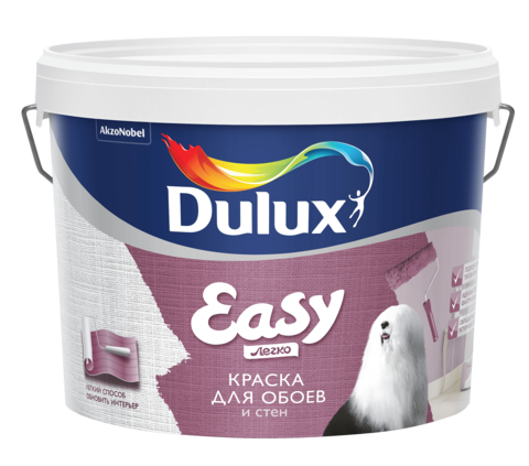 Dulux Easy для обоев и стен 2.5 л.