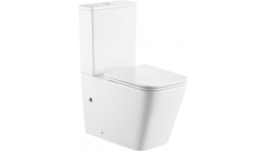 Унитаз напольный безободковый Triton-Pro Corso CO-3006, сиденье микролифт, 640 x 360 мм