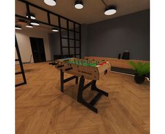 Игровой стол - футбол DFC SILVERWOOD