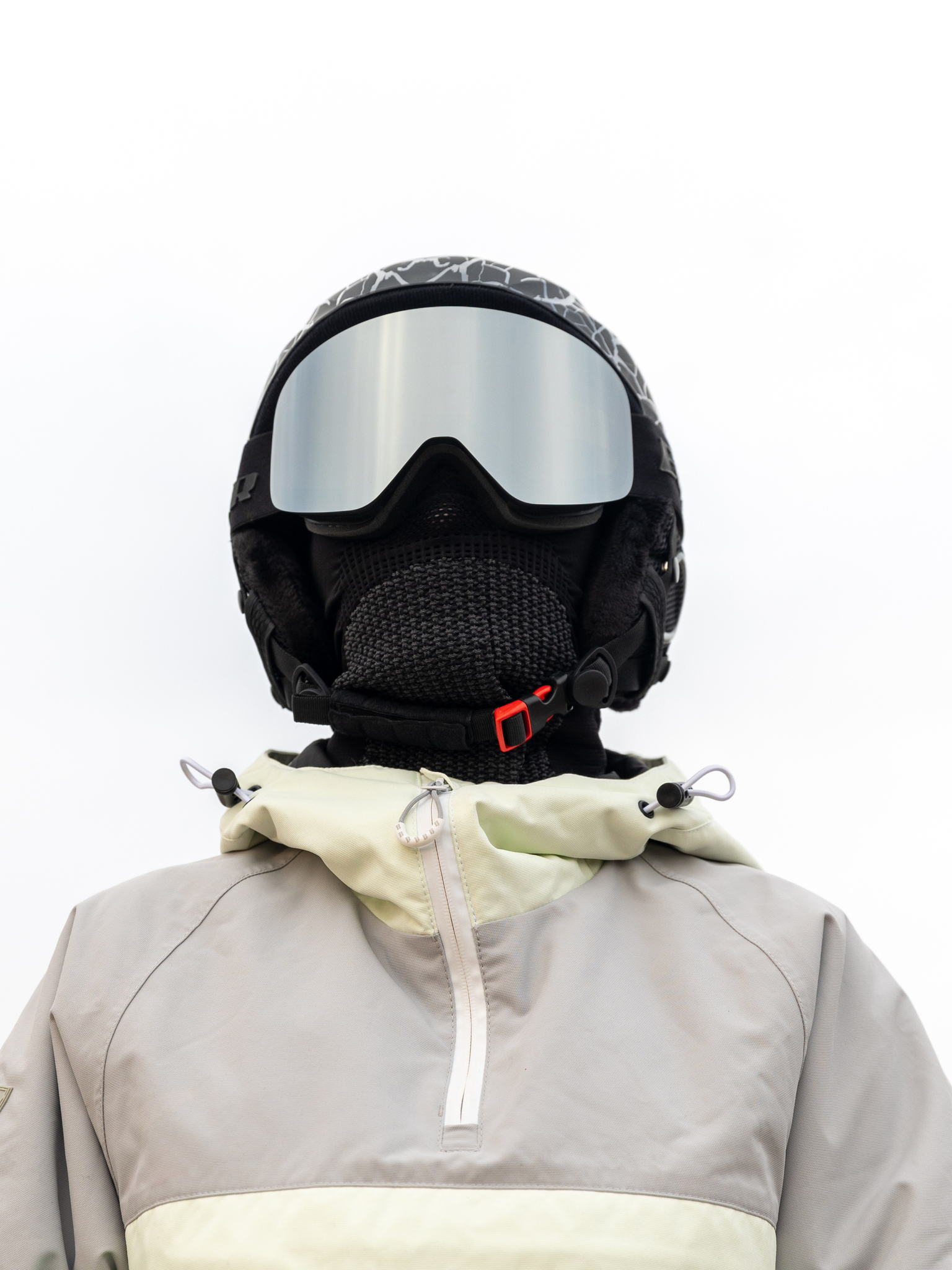 Маска горнолыжная EasyRider BLACK цвет серебристый - Маски горнолыжные | iRide shop фото 2