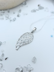 52805099- Подвеска «Ажурное крыло» из серебра