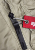 Куртка Аляска Alpha Slim Fit N-3B Parka (бежевая - dark khaki/orange)