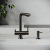 Sancos Foster SC4014GG Смеситель для кухни с краном для фильтрованной воды, цвет: воронёная сталь