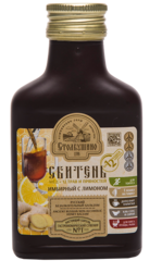 СБИТЕНЬ "Имбирный с лимоном" + 12 трав и пряностей" 100 мл.