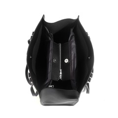 Женская сумка черная кожаная MIRONPAN ПАРИЖ 38*19*12 см1